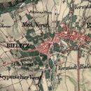 Map of Bielitz 1855 (2)