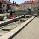 Bielsko-Biała, Fontanna z ciekiem wodnym - fotopolska.eu (102361)