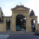 Cemetery on Grunwaldzka street in Bielsko-Biała - Entrance
