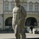 Bielsko-Biała Rynek - Fontanna boga Neptuna